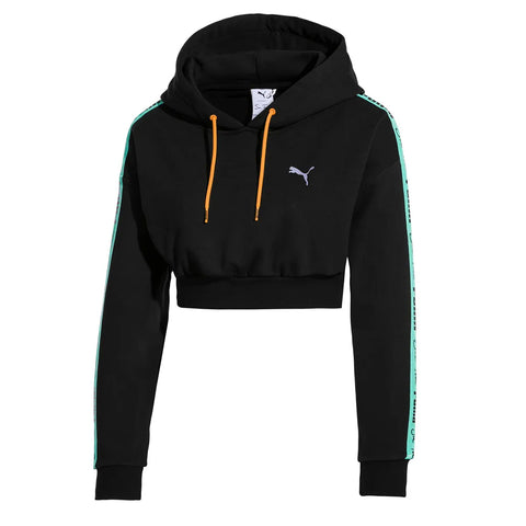 Puma Lotus Crop Hoodie