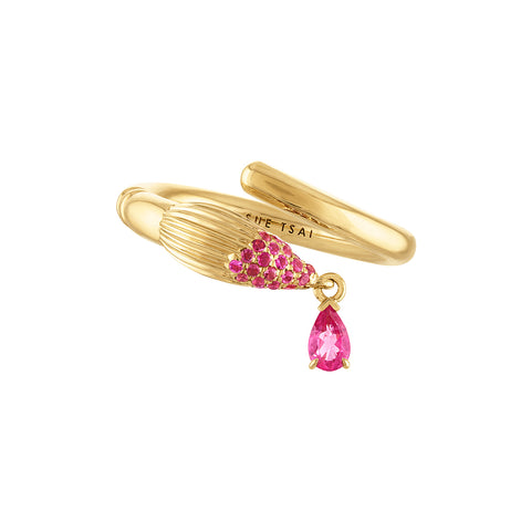 Dripping Paintbrush Ring