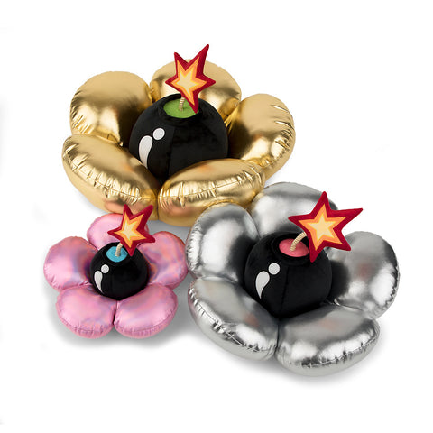 Flower Bomb Plush - Metallic Set