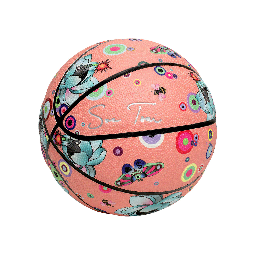 Flower Bomb Junior Basketball - Grapefruit Flower Bomb Junior Basketball - Grapefruit
