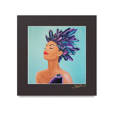 Amethyst - Mini Print