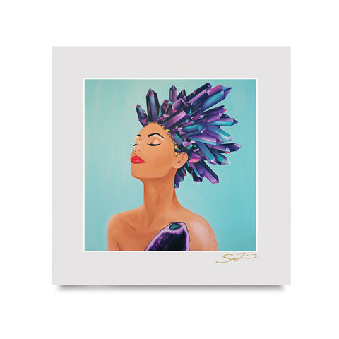 Amethyst - Mini Print