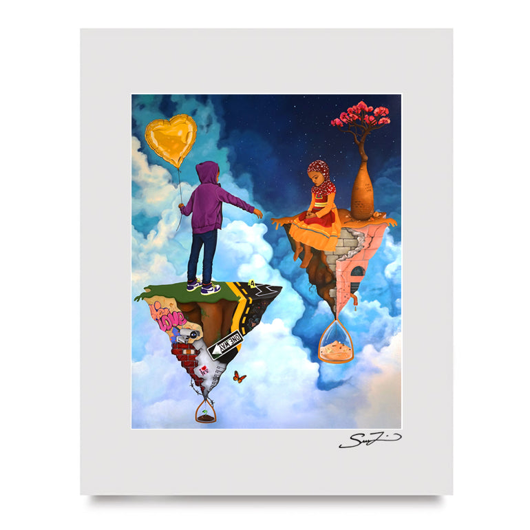 You Deserve A Beautiful Life - Mini Print You Deserve A Beautiful Life - Mini Print