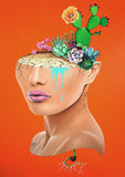 Still Bloomed - Rolled Canvas Print