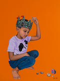 Building Castles / Boy - Rolled Canvas Print