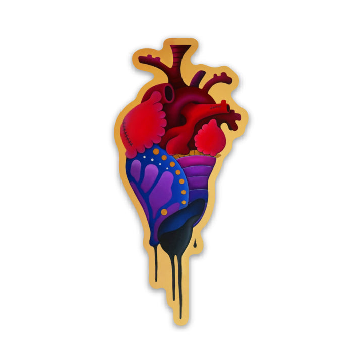 Heart Chrysalis - Sticker Heart Chrysalis - Sticker