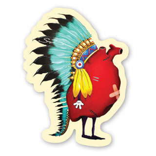 Warrior Heart - Sticker Warrior Heart - Sticker