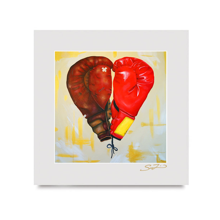 A Love Worth The Fight - Mini Print A Love Worth The Fight - Mini Print