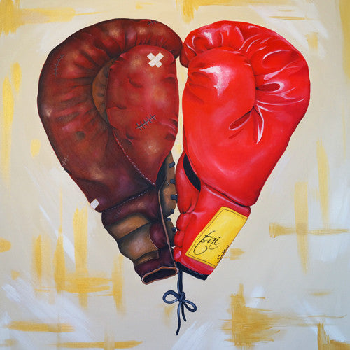 Fighter - Rolled Canvas Print