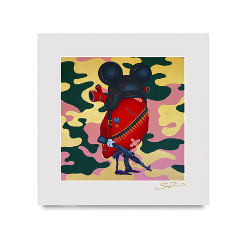 Love is a Battlefield - Mini Print