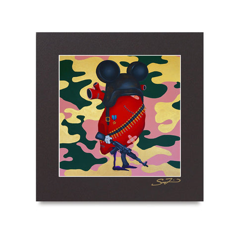 Love is a Battlefield - Mini Print