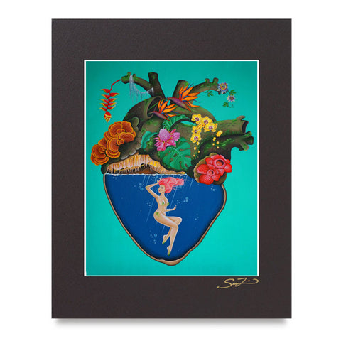 Oasis - Mini Print