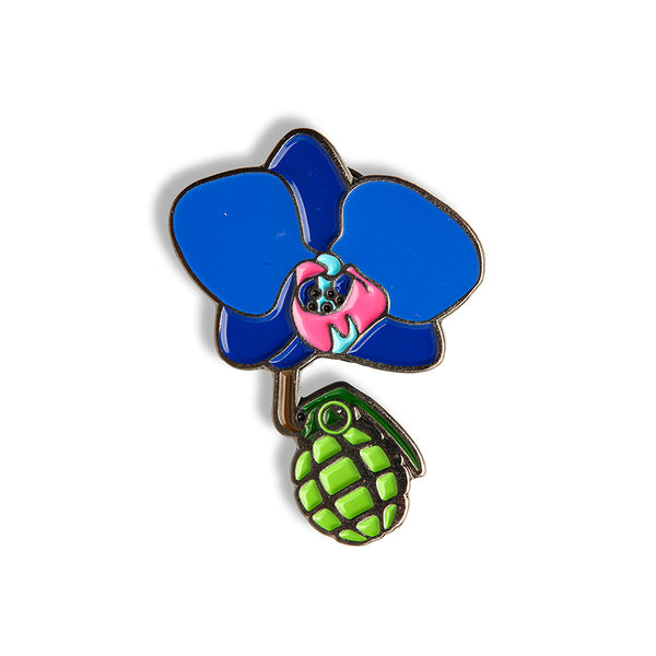Orchid Grenade - Pin