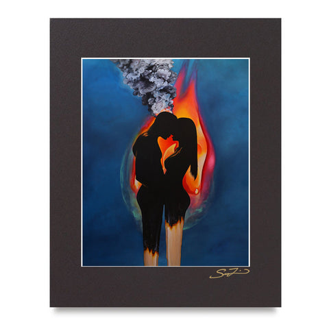 The Match - Mini Print