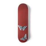 Moneyfly Skate Deck - Burgundy