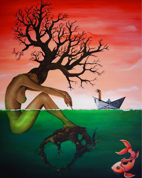 Rooted in Love - Rolled Canvas Print Rooted in Love - Rolled Canvas Print