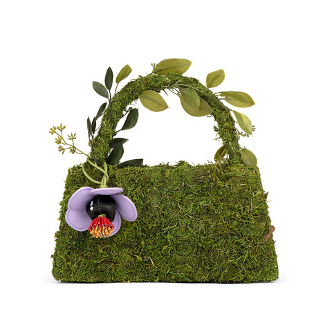 Lavender Flower Bomb - Bag Charm