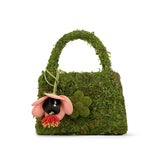 Coral Flower Bomb - Bag Charm