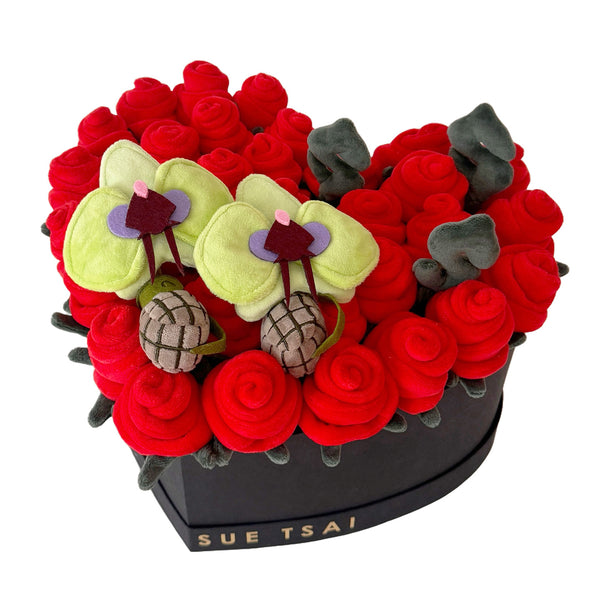 Love Bomb Heart Box - Red