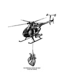 Helicopter Heart - Tattoo Design