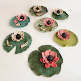 Flower Bomb Incense Dish Set - Morning Dew