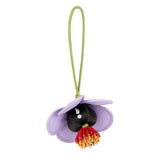 Lavender Flower Bomb - Bag Charm