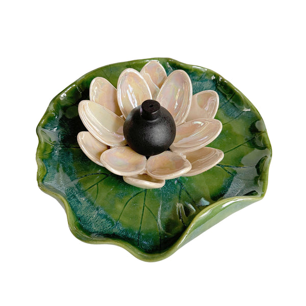 Flower Bomb Incense Dish Set - Eden