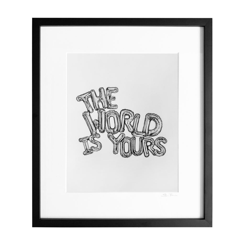 The World Is Yours - Drawing