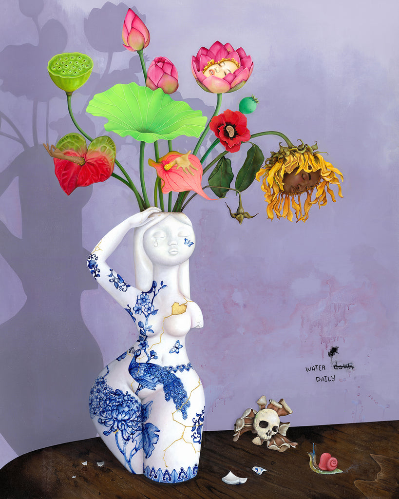 Broken Vessel - Rolled Canvas Print (PRE-ORDER)