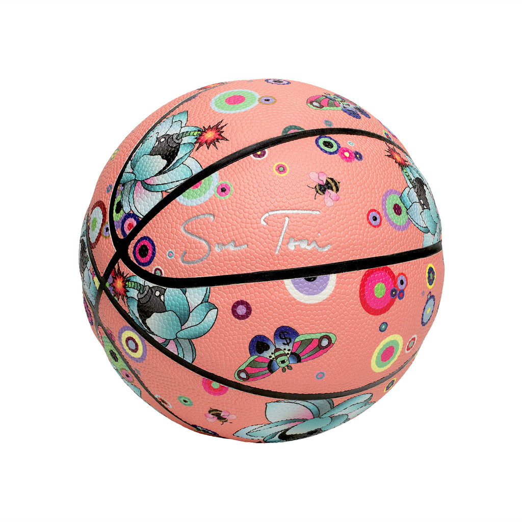 Flower Bomb Junior Basketball - Grapefruit