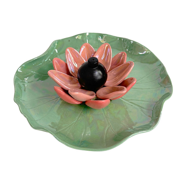 Flower Bomb Incense Dish Set - Rain